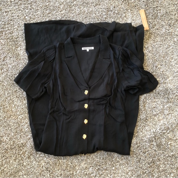 Reformation Wilde Dress - Black - Picture 4 of 6